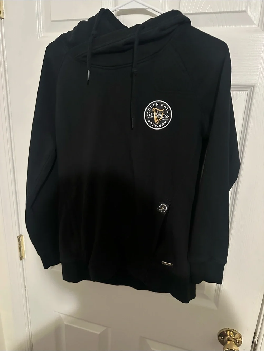 Guinness Black Cozy Cowl Neck Hoodie - Picture 2 of 5